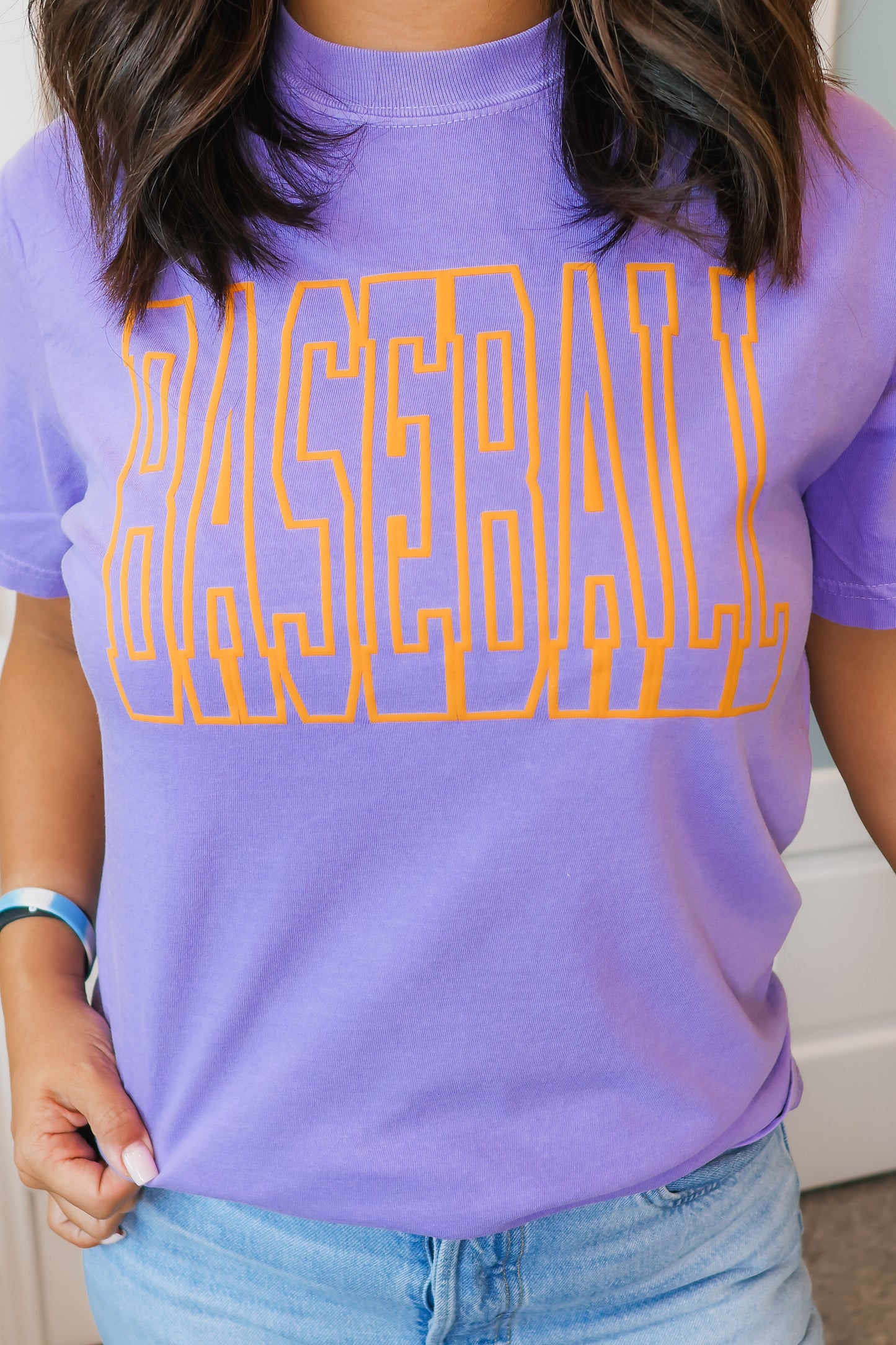 Neon Baseball Tee