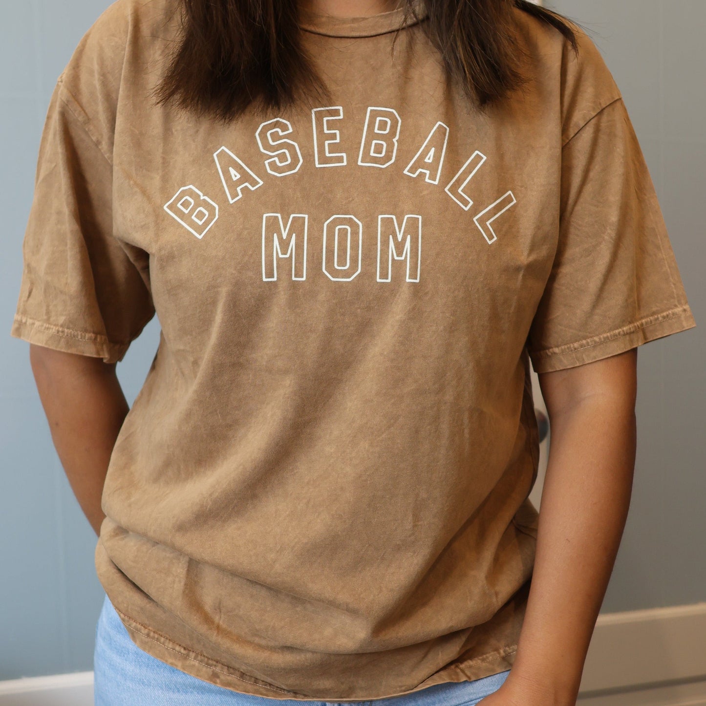 Baseball Mom Mineral Tee