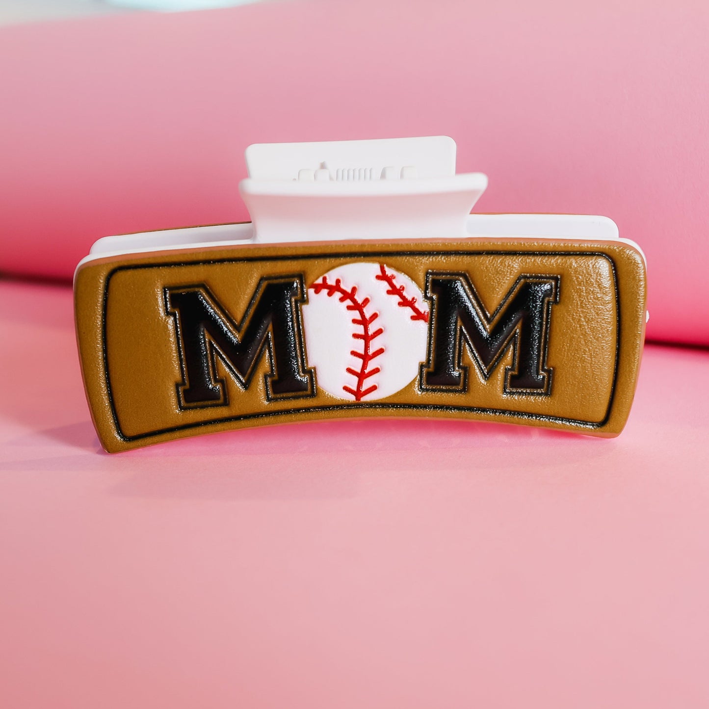 Baseball Mom Hair Clip