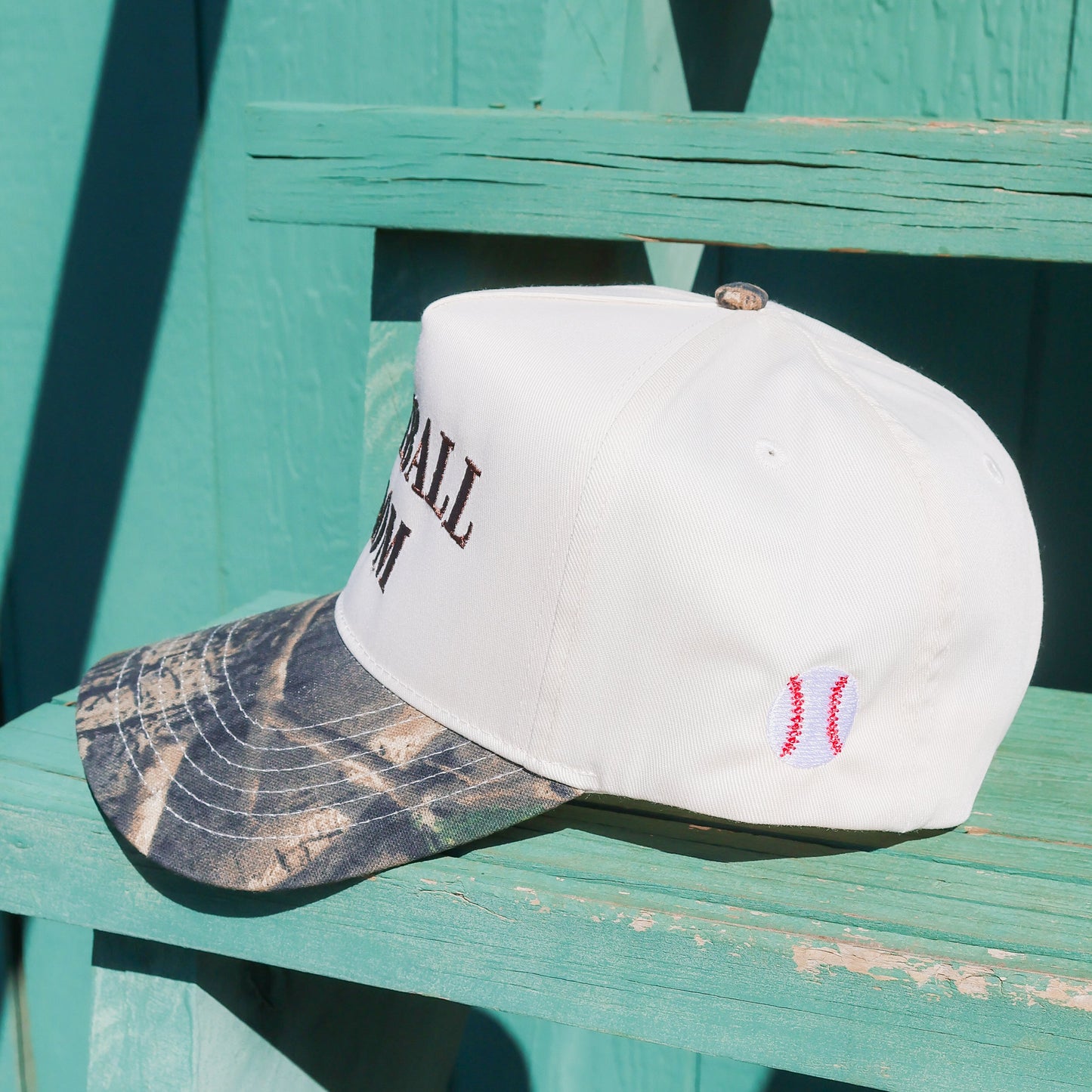 Baseball Mom Camo Hat