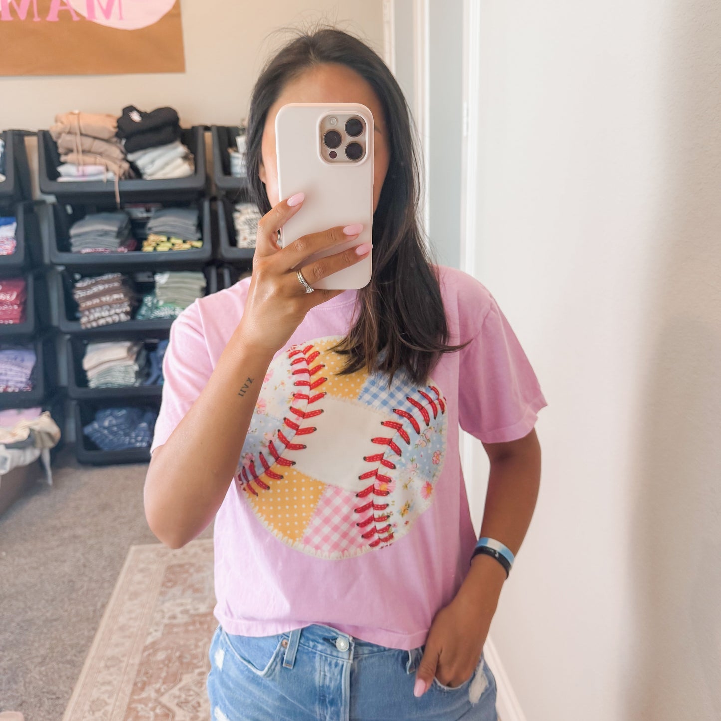 Sweet Stitch Baseball Tee
