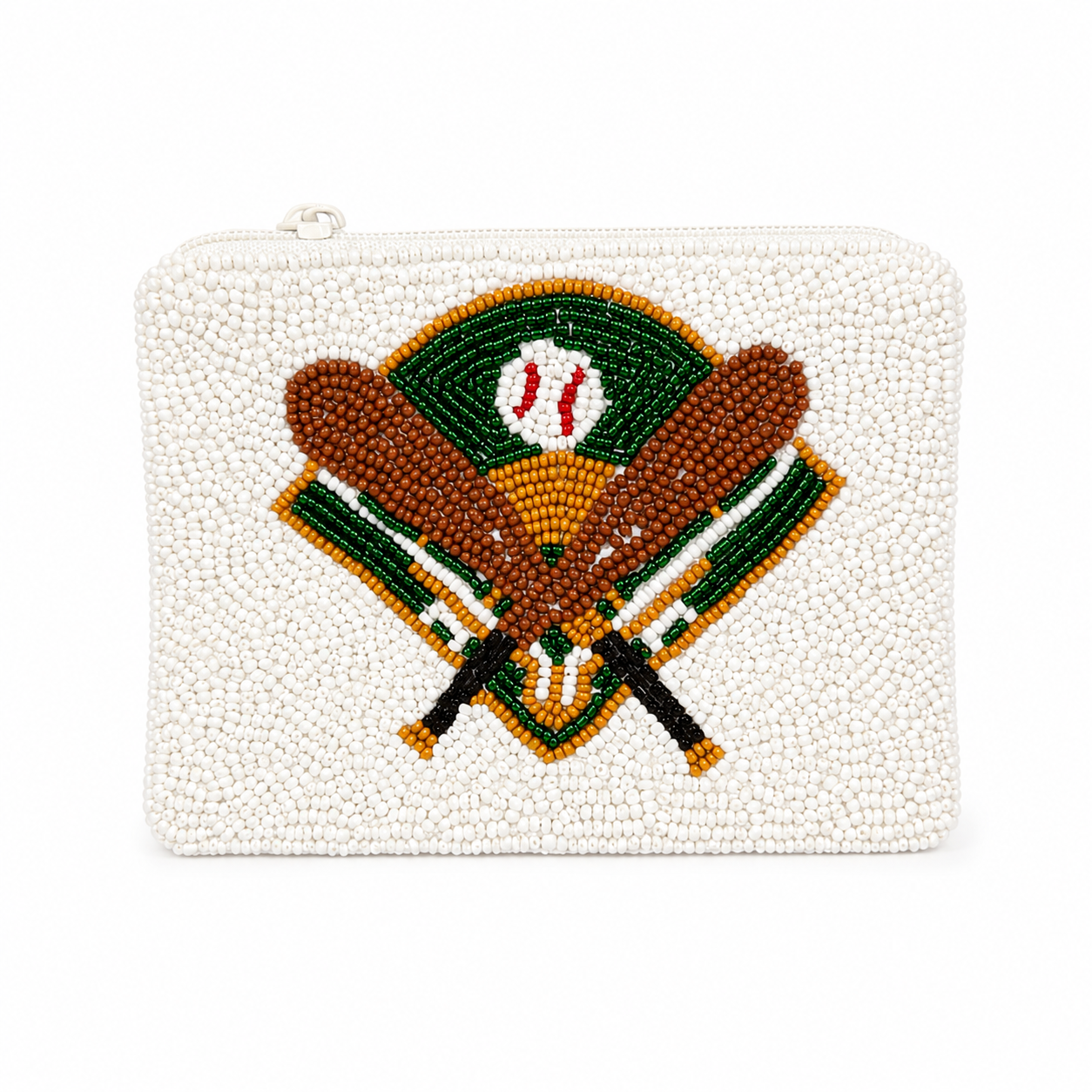 Baseball Field Coin Bag