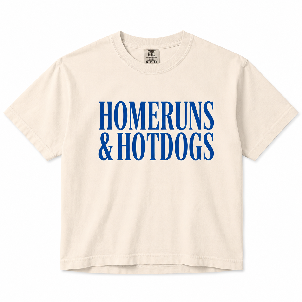 Homeruns & Hot Dogs Boxy Tee