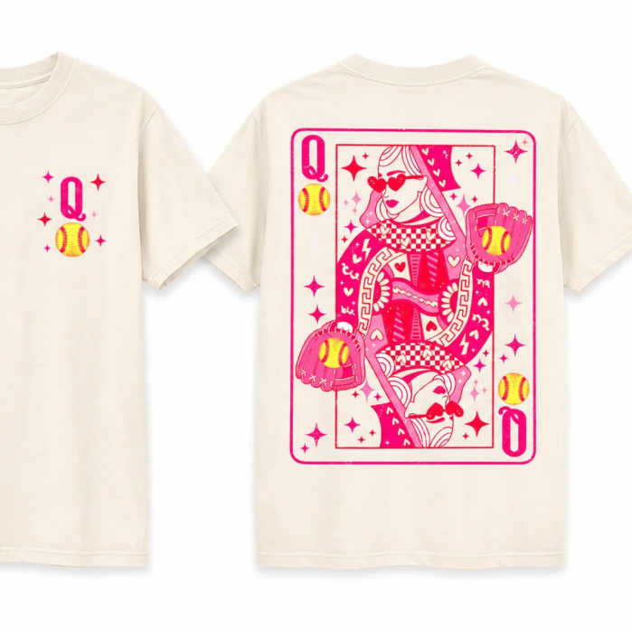 Queen of Diamonds Softball Tee