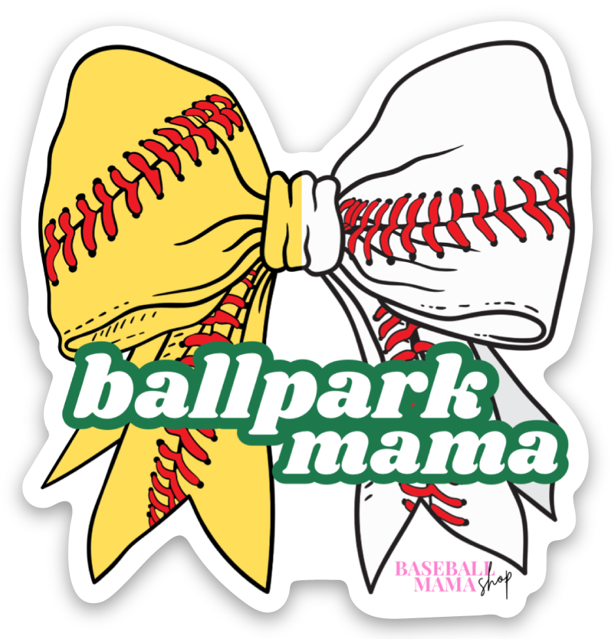 Ballpark Mama Sticker