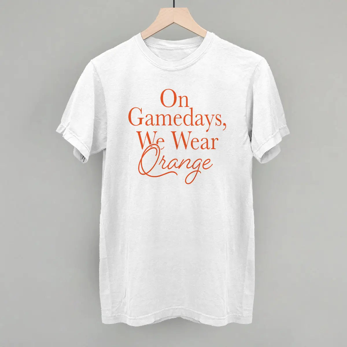 Orange Gamedays Tee