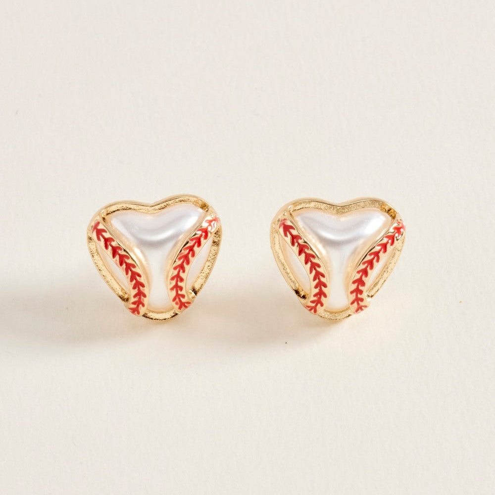 Heart of the Game Earrings