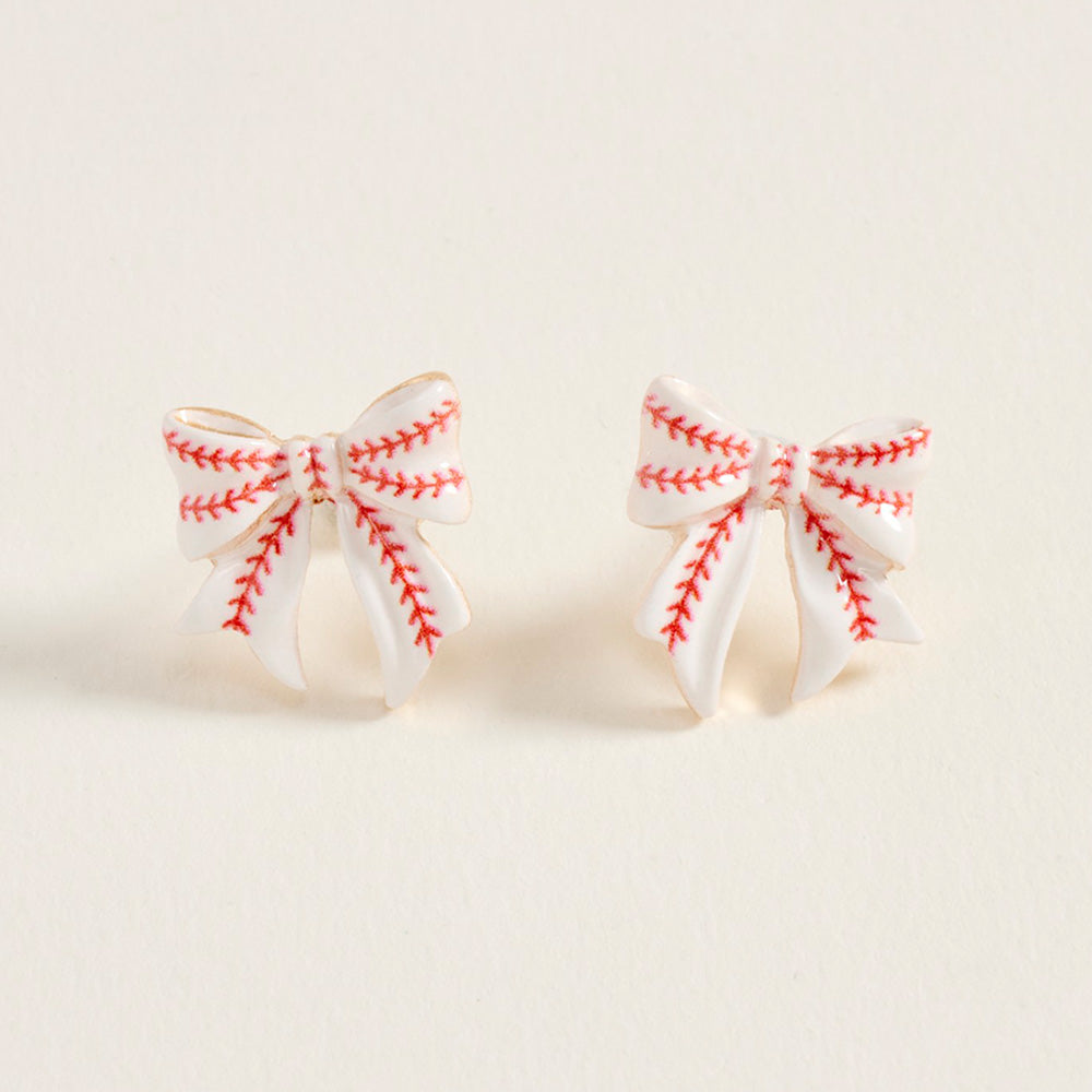 Grand Slam Bow Earrings