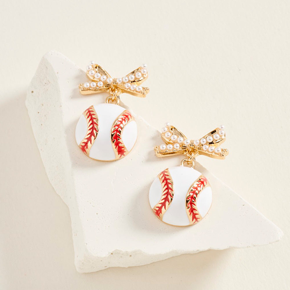 Pearl Pitch Earrings