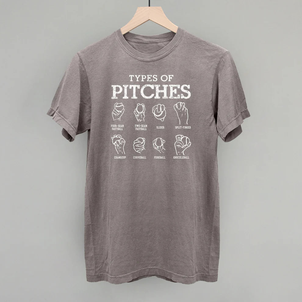 Types of Pitches Tee