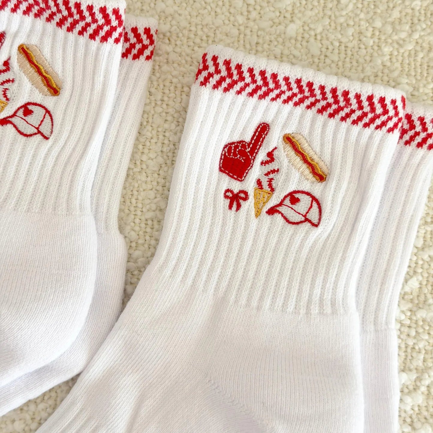 Take Me Out To The Ballgame Socks