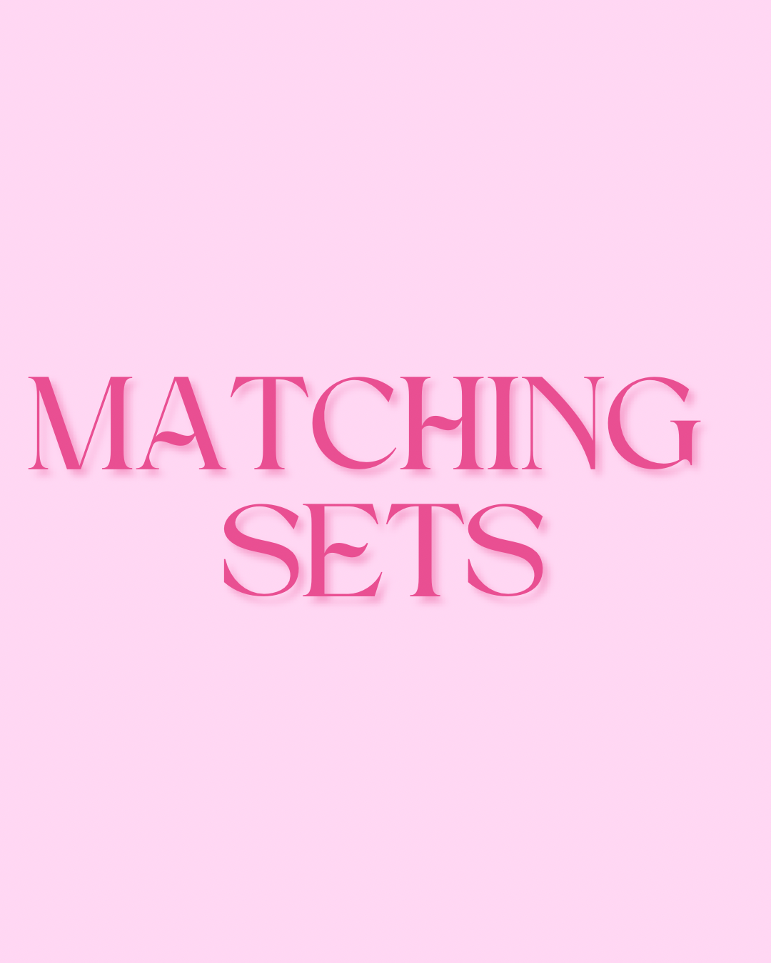 Matching Sets
