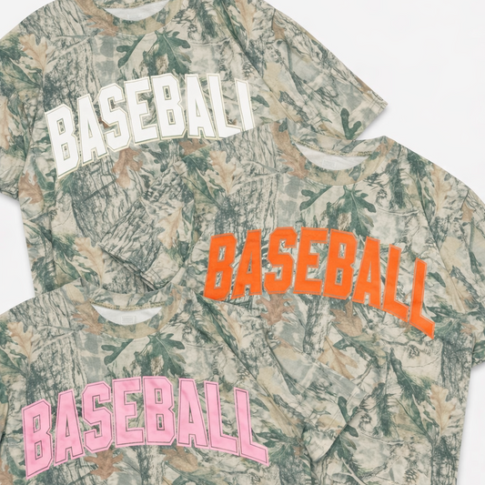 Baseball Camo Tee