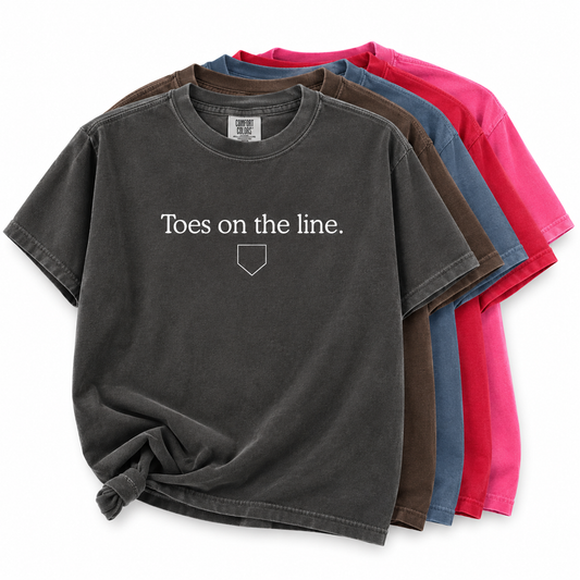 Toes On The Line Tee