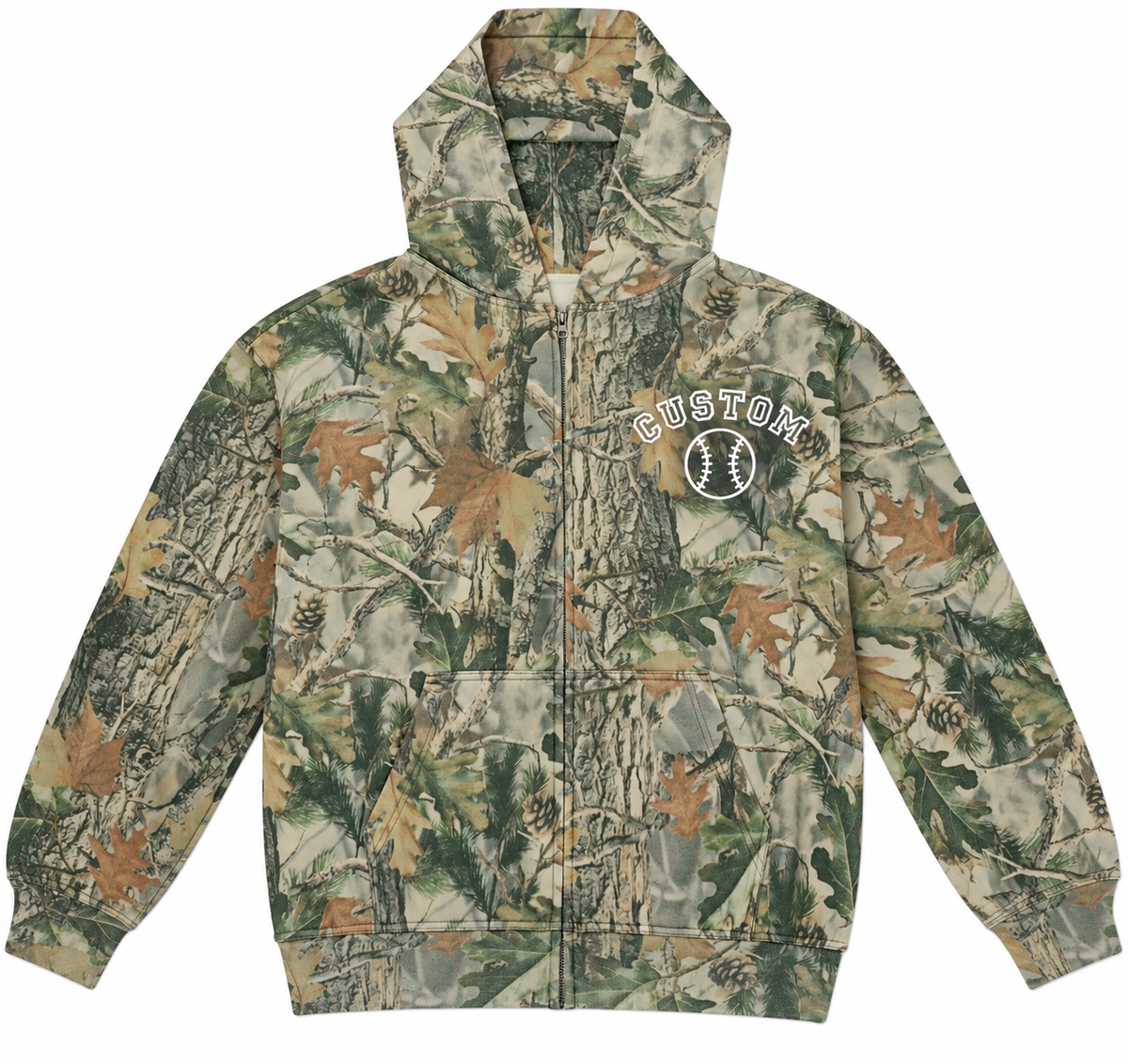 Diamond Days Custom Zip-Up Hoodie