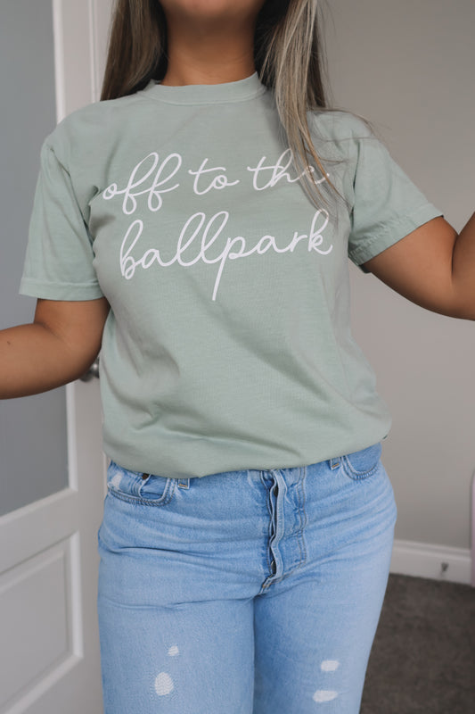 Off To The Ballpark Tee
