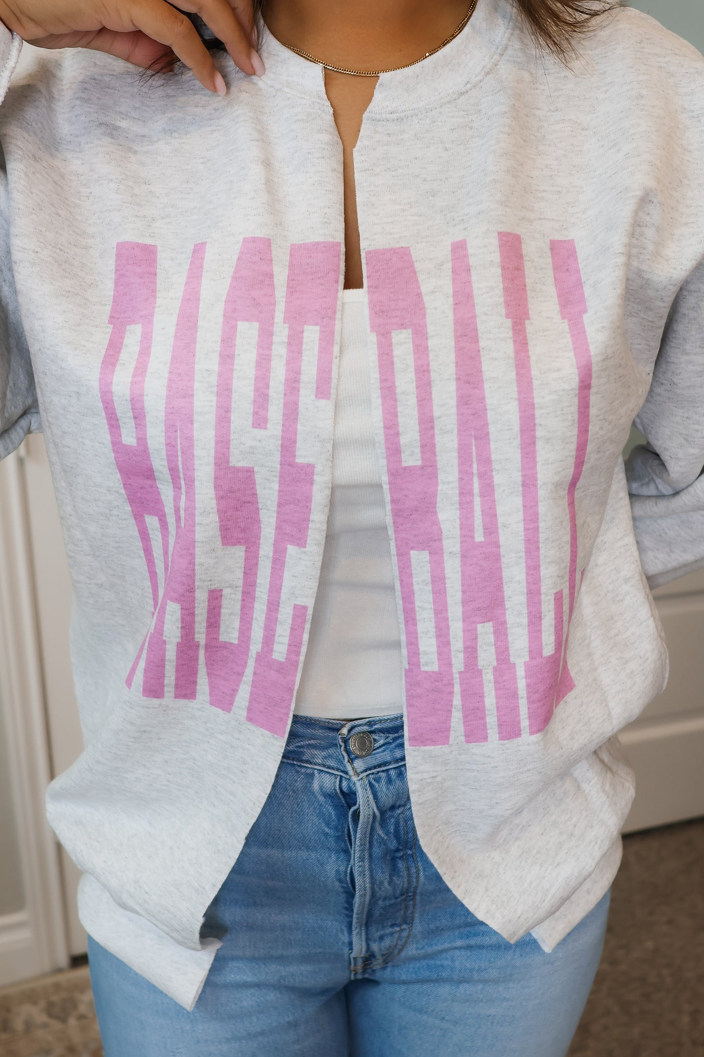 Split Seam Sweatshirt