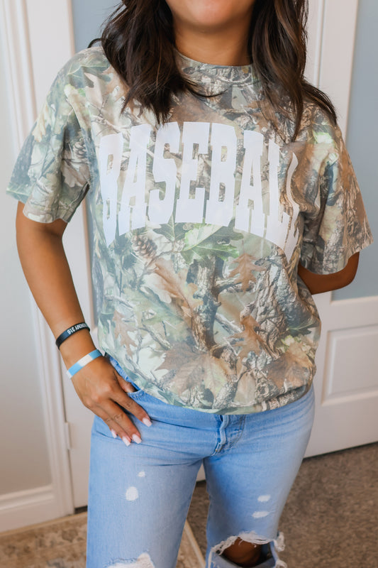 Baseball Camo Tee