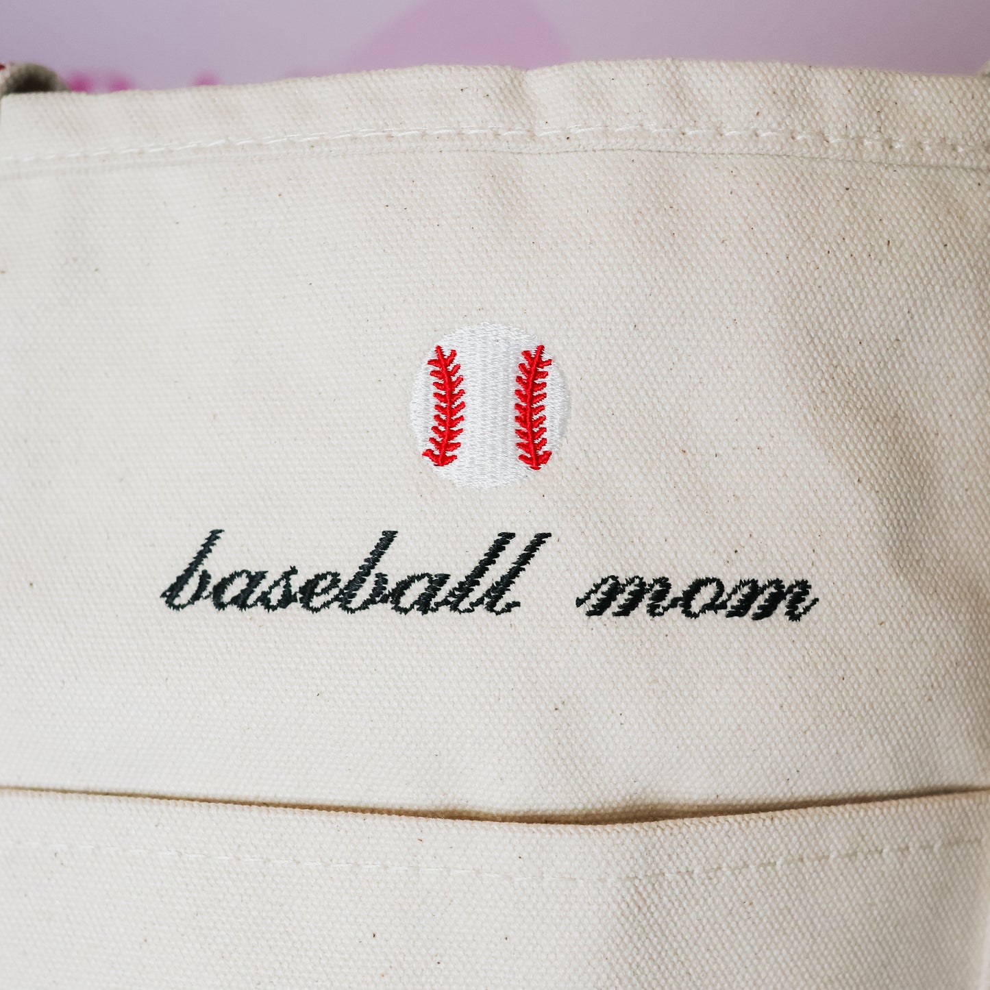 Baseball Mom Tote