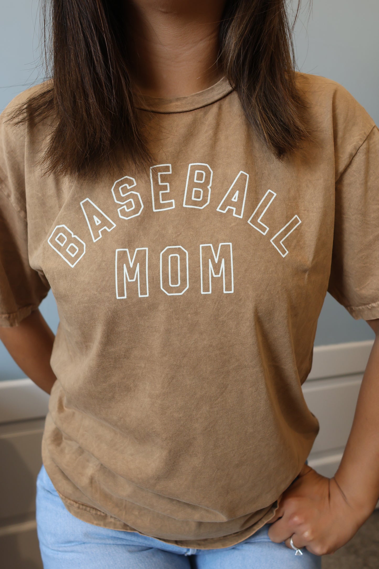 Baseball Mom Mineral Tee