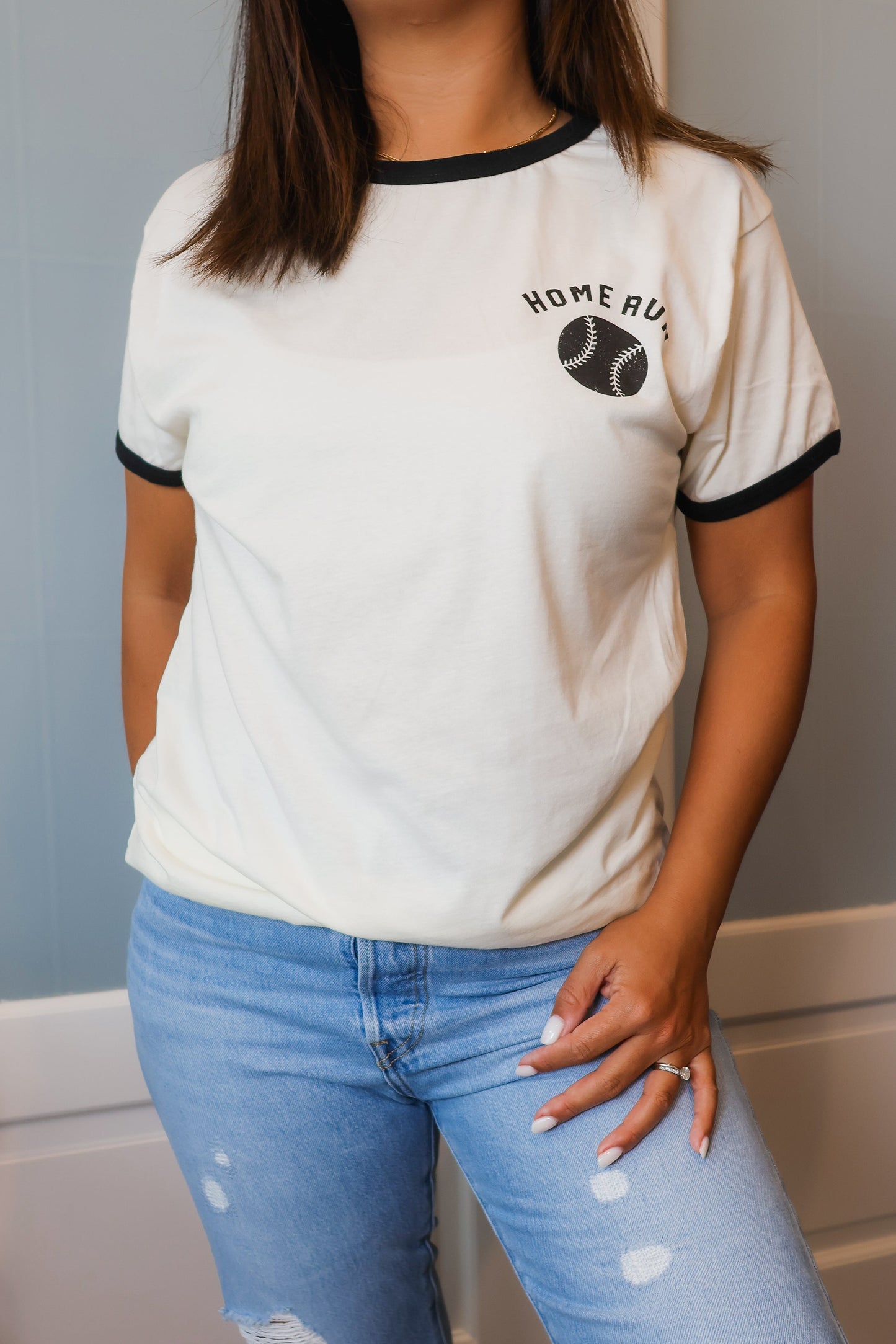 Home Run Ringer Tee