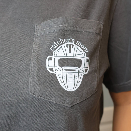 Catcher's Mom Pocket Tee