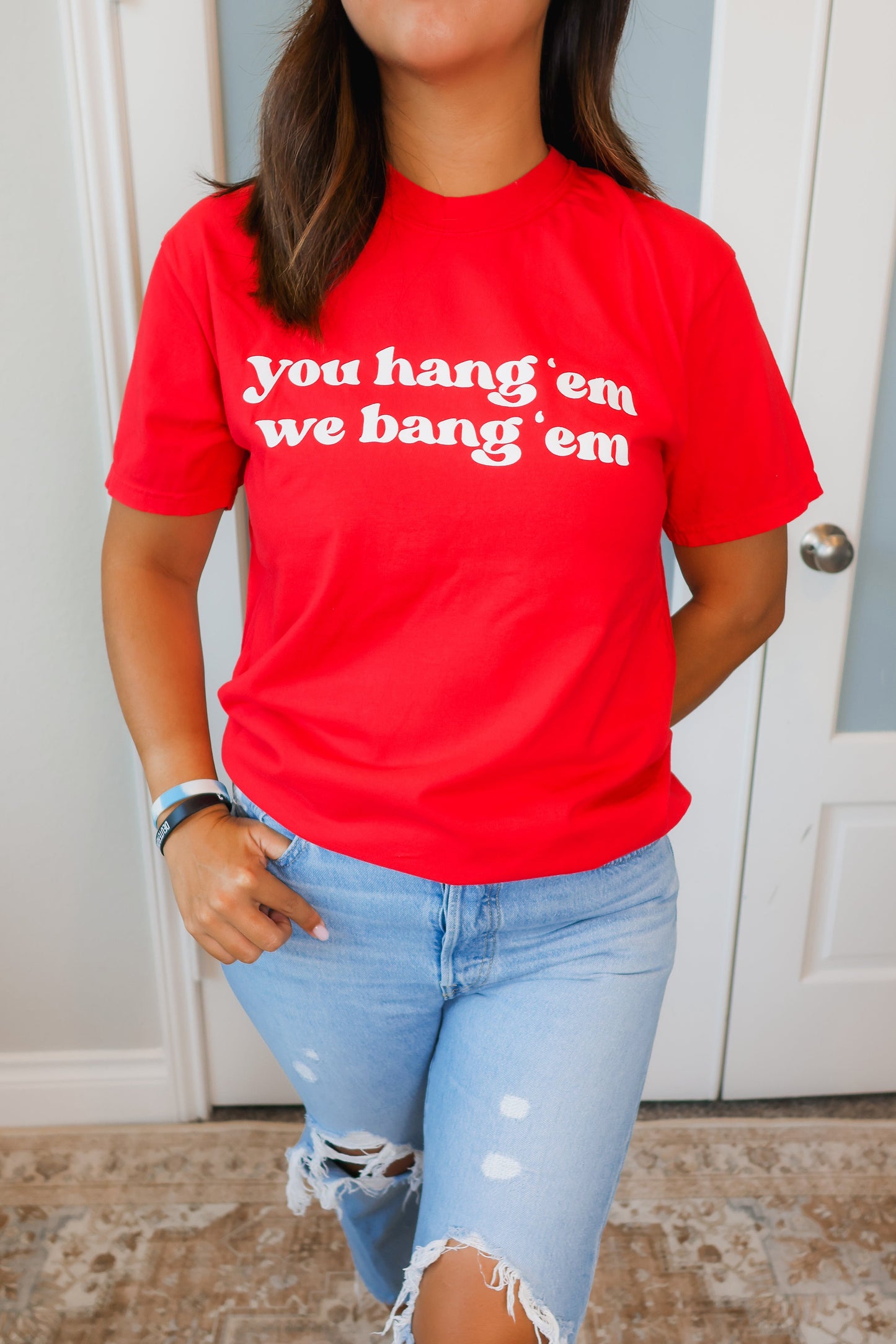 You Hang 'em, We Bang 'em Tee