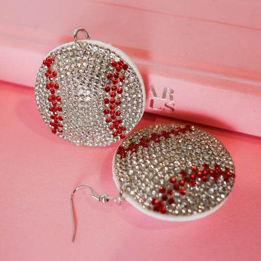 Game Day Glitz Baseball Dangles