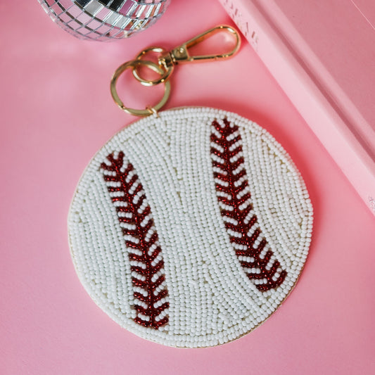 Walk-Off Beaded Baseball Charm