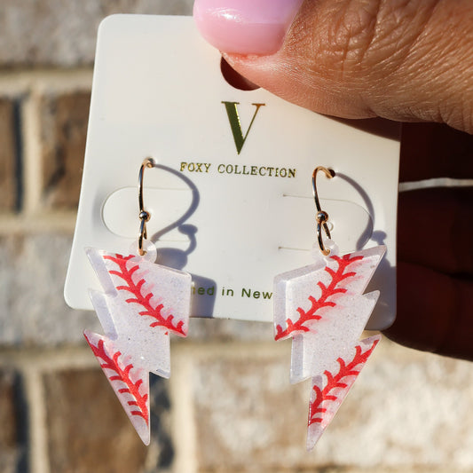 Lightning in the Outfield Earrings