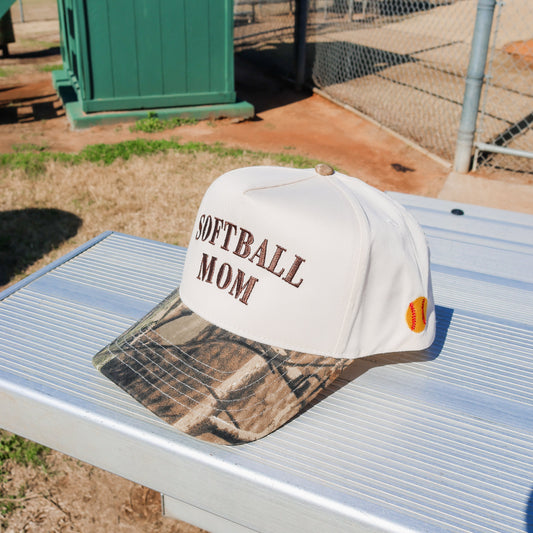 Softball Mom Camo Hat