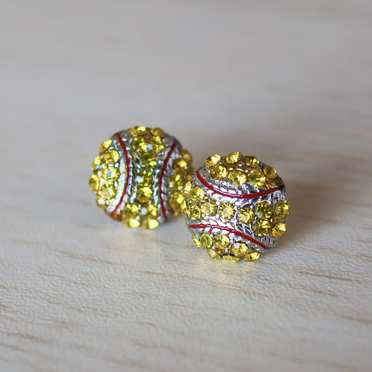 Sparkle Softball Studs