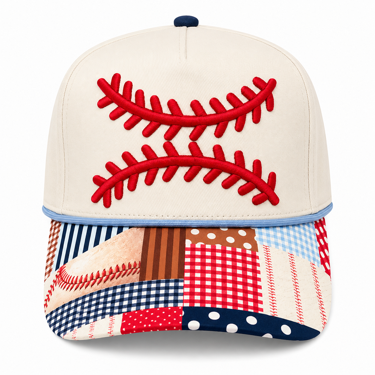 Patchwork Ballpark Hat