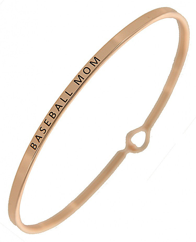 Baseball Mom Bangle
