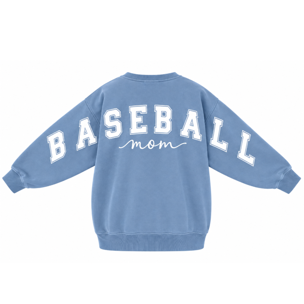 Baseball Mom League Crewneck