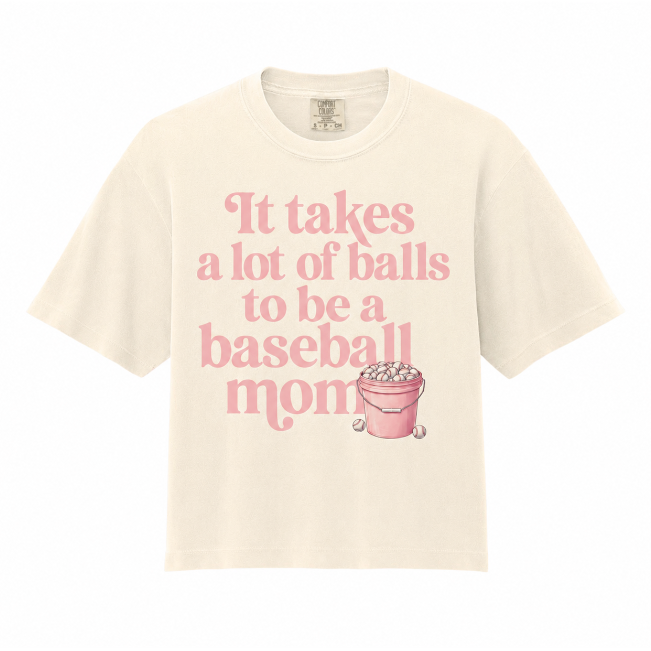 Lots of Balls Cropped Tee