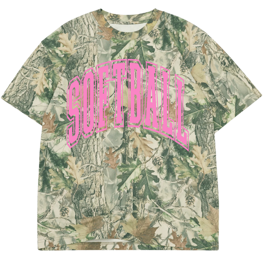 Softball Camo Tee