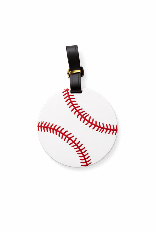 Baseball Luggage Tag