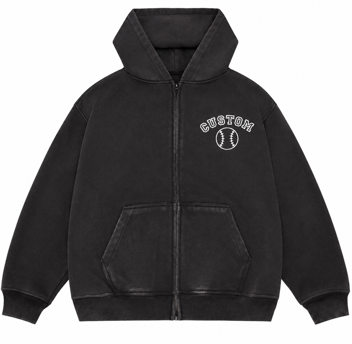 Diamond Days Custom Zip-Up Hoodie