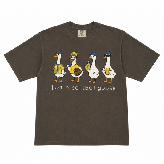 Just a Softball Goose Tee