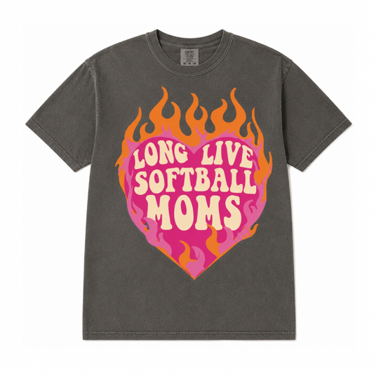 Long Live Softball Moms Tee
