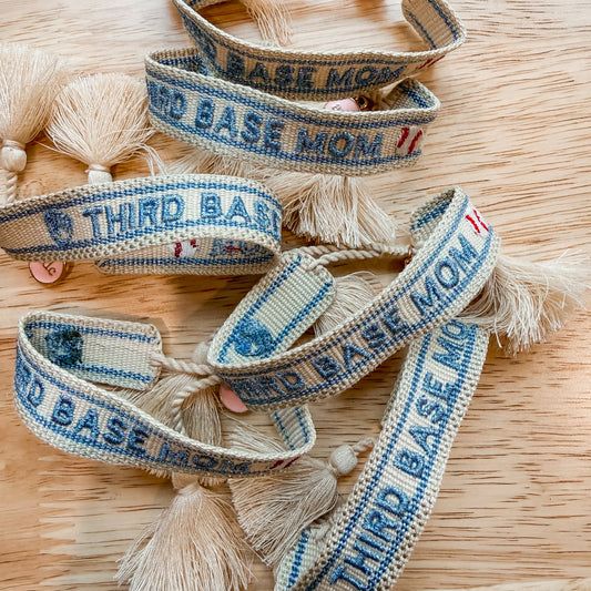 Third Base Mom Bracelet