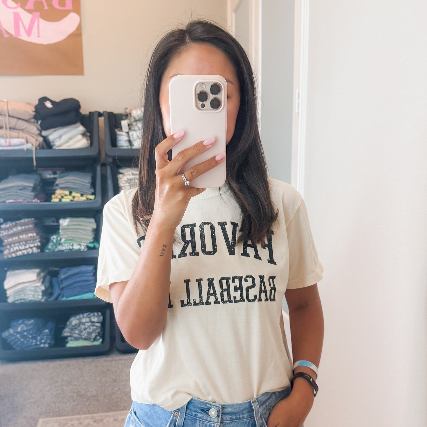 Favorite Baseball Mom Tee