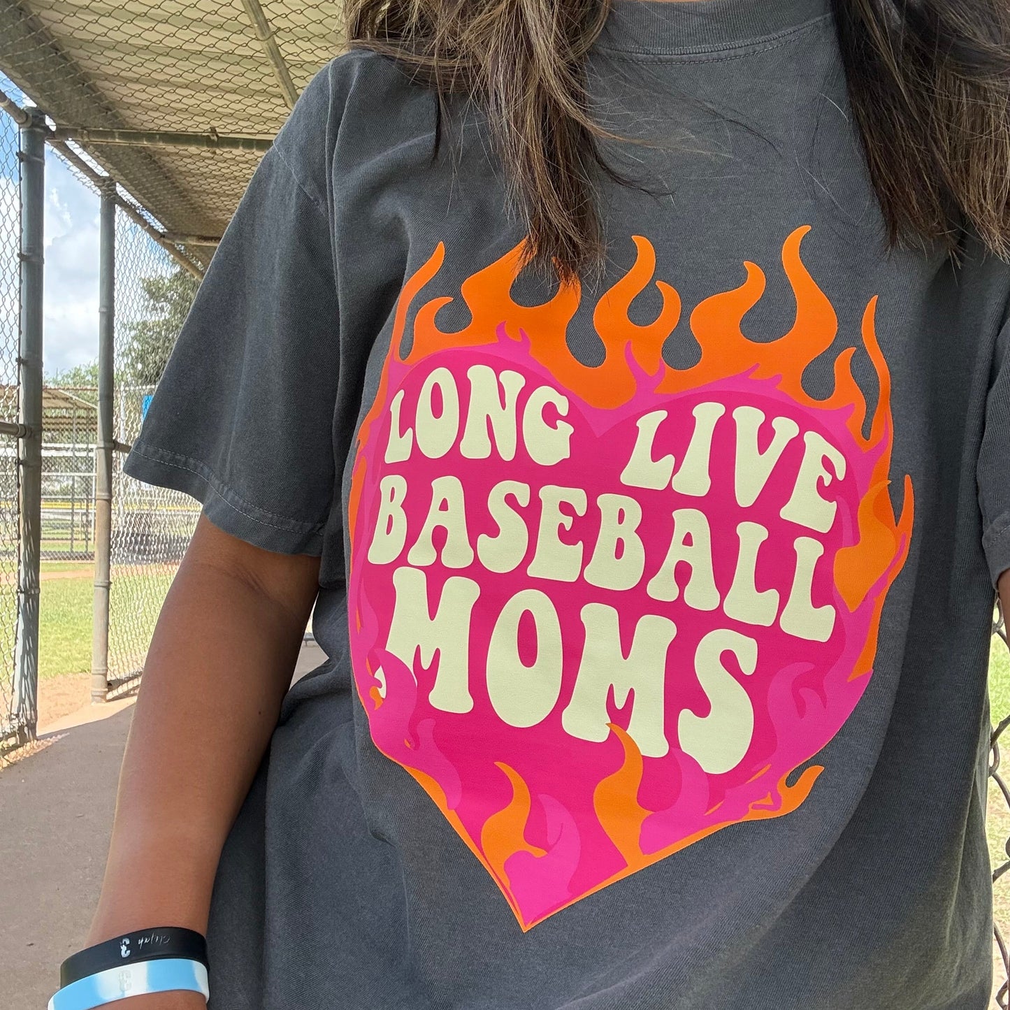 Long Live Baseball Moms Tee