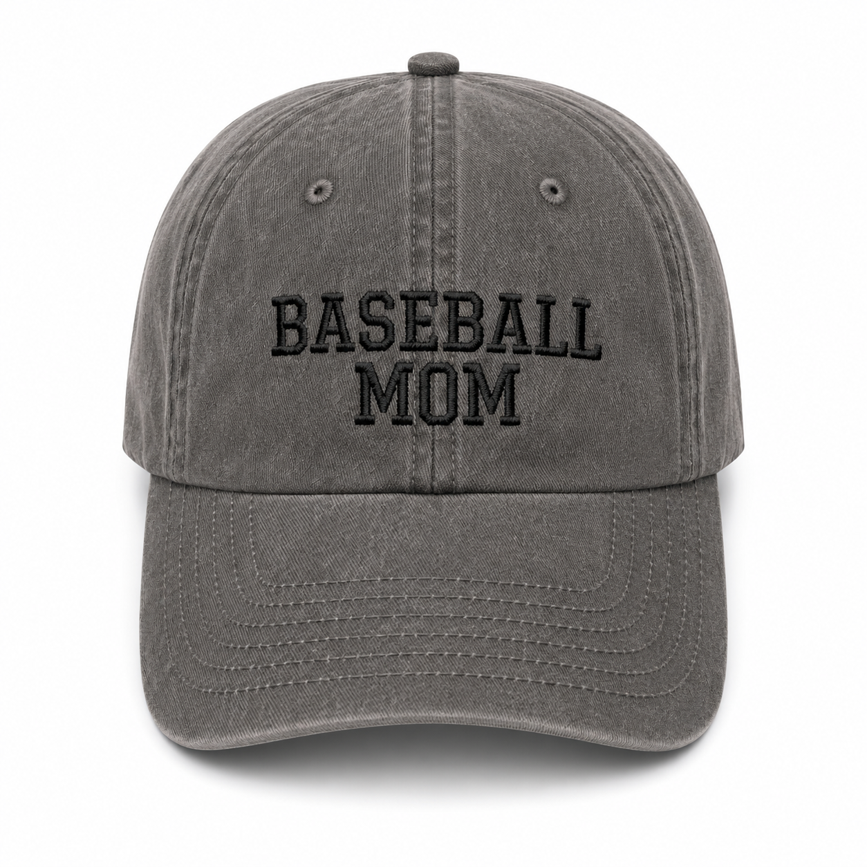 Shadow Stitch Baseball Mom Hat