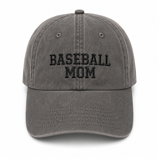Shadow Stitch Baseball Mom Hat
