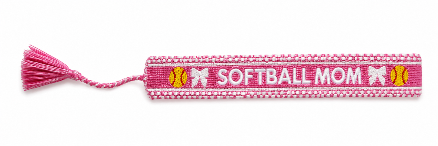 Softball Mom Bracelet