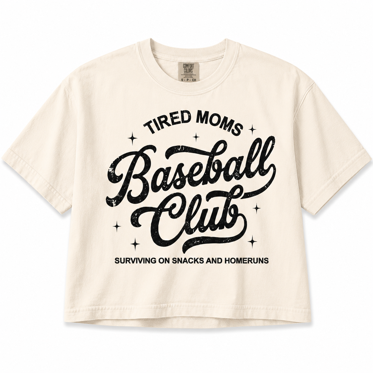 Tired Baseball Moms Club Tee