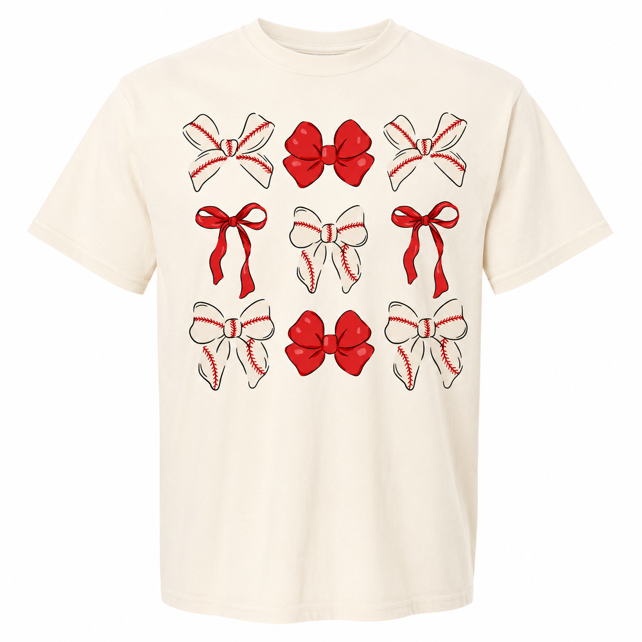 Baseball Bow Collection Tee