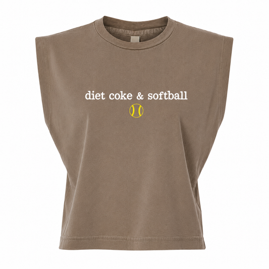 Diet Coke + Softball Tank